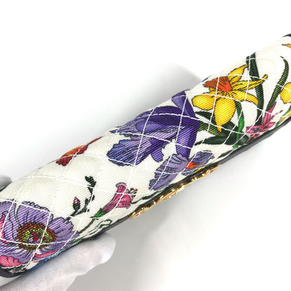 GUCCI Long Wallet Purse 536352 canvas multicolor Flora Floral Flower GG Continental wallet