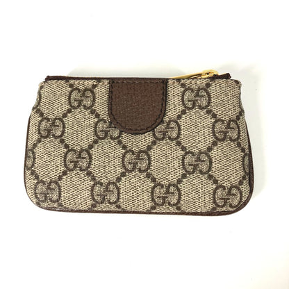 GUCCI Key case Key holder  671722 GG Supreme Canvas beige GG Supreme Ofidia