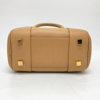 LOEWE Handbag A039N10X032586 Nappa leather beige Amazona 19 Square Women Used Authentic