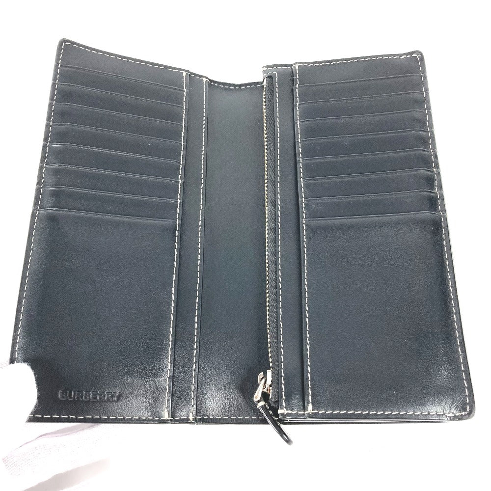 BURBERRY Long Wallet Purse 8052803 PVC Brown Long wallet giant check