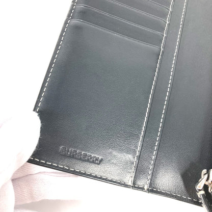 BURBERRY Long Wallet Purse 8052803 PVC Brown Long wallet giant check