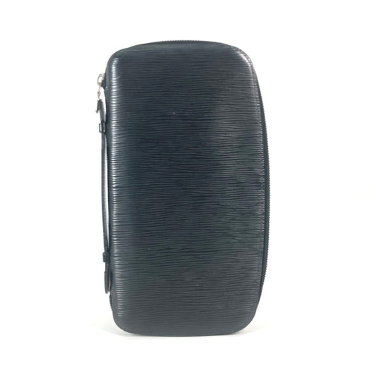 LOUIS VUITTON Long Wallet Purse M63042 Epi Leather black Epi Organizer Atoll