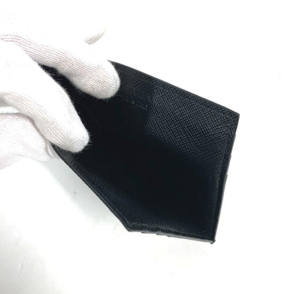 PRADA Card Case 2MC223 Safiano leather black logo