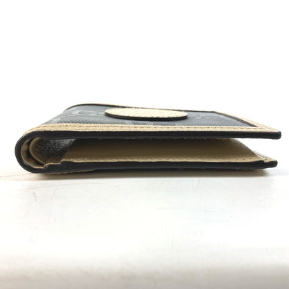 GUCCI Folded wallet 625574 Nylon / leather Black x beige logo Off The Grid Off The Grid