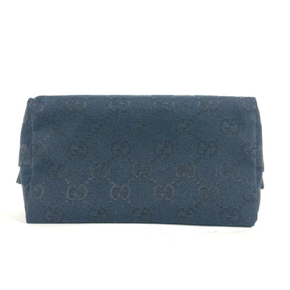 GUCCI Pouch 039.1117 GG canvas black GG