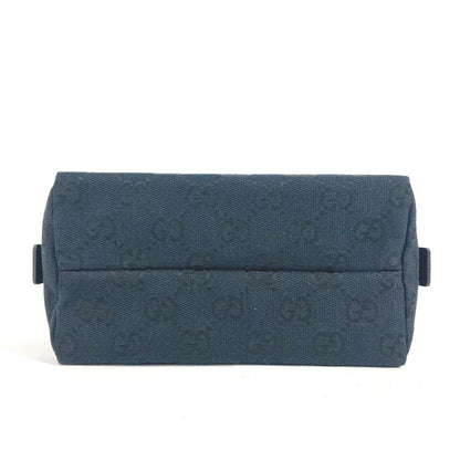 GUCCI Pouch 039.1117 GG canvas black GG