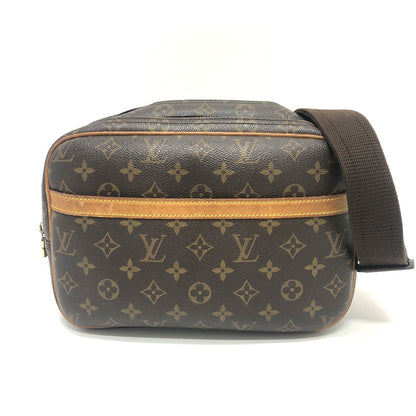 LOUIS VUITTON Shoulder Bag M45254 Monogram canvas Brown Monogram Reporter PM