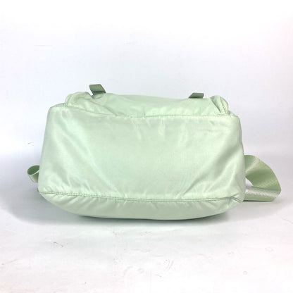 PRADA Shoulder Bag 1BD953 Nylon green Triangle logo plate Re-Nylon