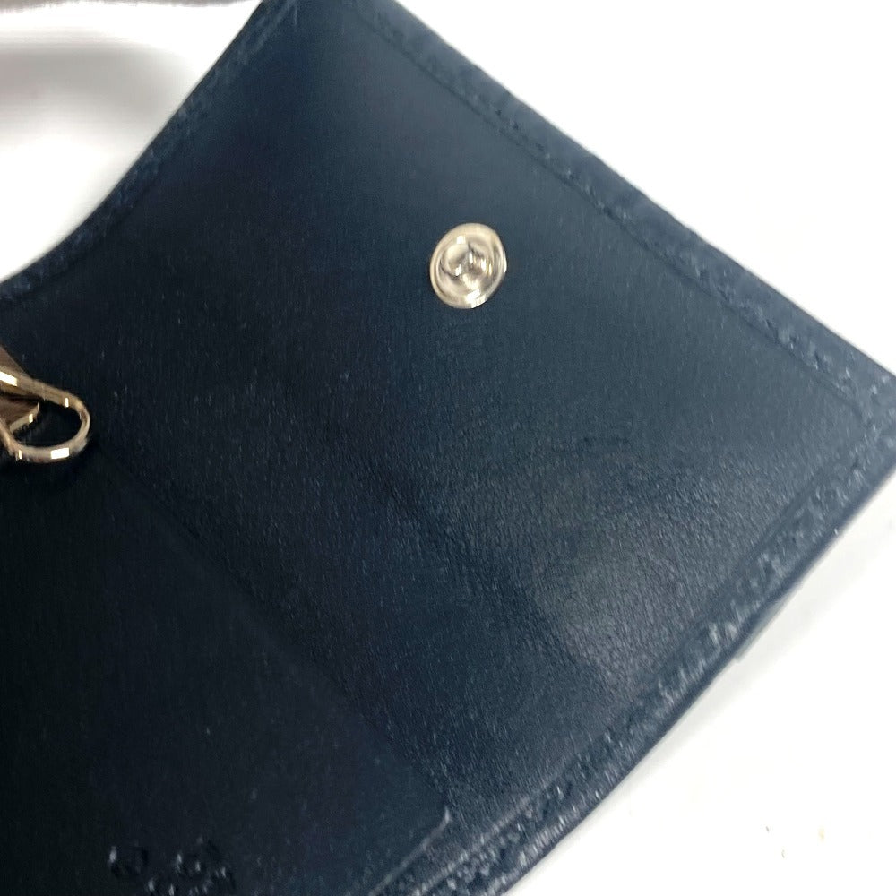 GUCCI Key case Key holder  181680 Sima leather black Guccisima GG 6-key set