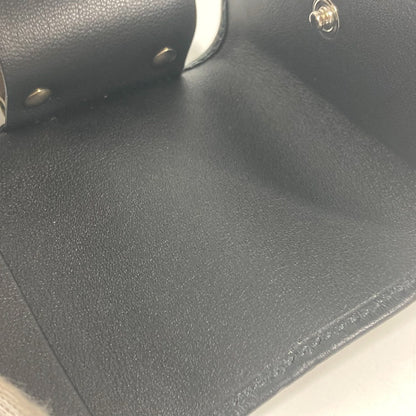 GUCCI Key case Key holder  181680 Sima leather black Guccisima GG 6-key set