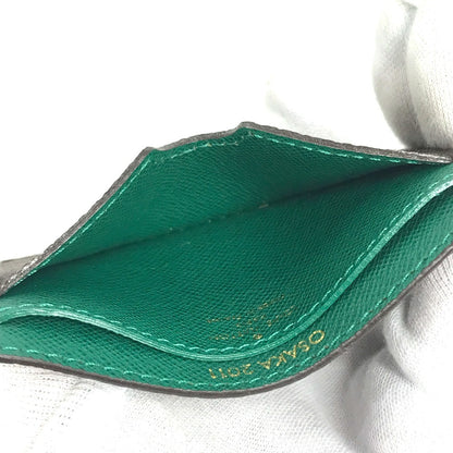 LOUIS VUITTON Card Case Monogram canvas Brown Monogram 2011 Shinsaibashi Renewal Commemoration Card holder
