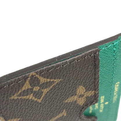 LOUIS VUITTON Card Case Monogram canvas Brown Monogram 2011 Shinsaibashi Renewal Commemoration Card holder