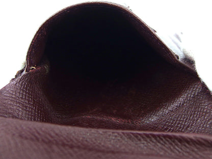 LOUIS VUITTON Bill Compartment Bordeaux Porte BilletsCartes Crdit
