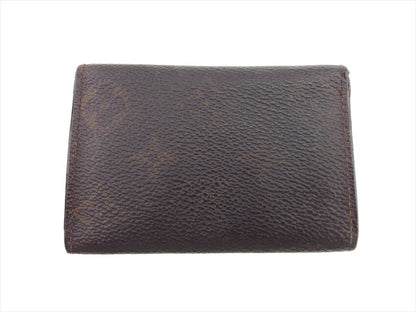 LOUIS VUITTON Key case Key holder M62630 Brown beige gold Multicles6
