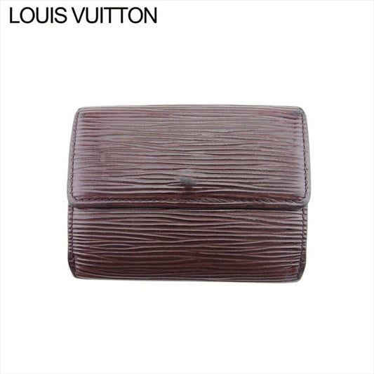 LOUIS VUITTON Coin case M6330D Epi Leather mocha Ludlow