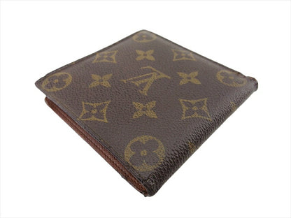 LOUIS VUITTON Bifold Wallet M61675 Brown x beige Portefeuille・Marco