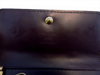 LOUIS VUITTON Key case Key holder M93517 Brown purple gold Multicles4