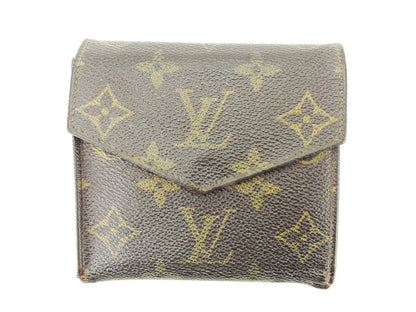 LOUIS VUITTON Bifold Wallet M61660 Brown beige gold Portonebi (old type)