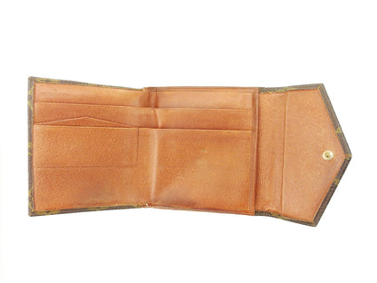 LOUIS VUITTON Bifold Wallet M61660 Brown beige gold Portonebi (old type)