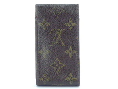 LOUIS VUITTON Cigarette case M63024 Brown beige Etui cigarette