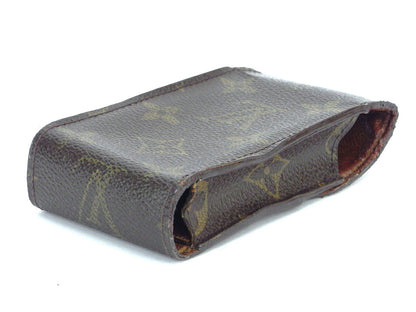 LOUIS VUITTON Cigarette case M63024 Brown beige Etui cigarette