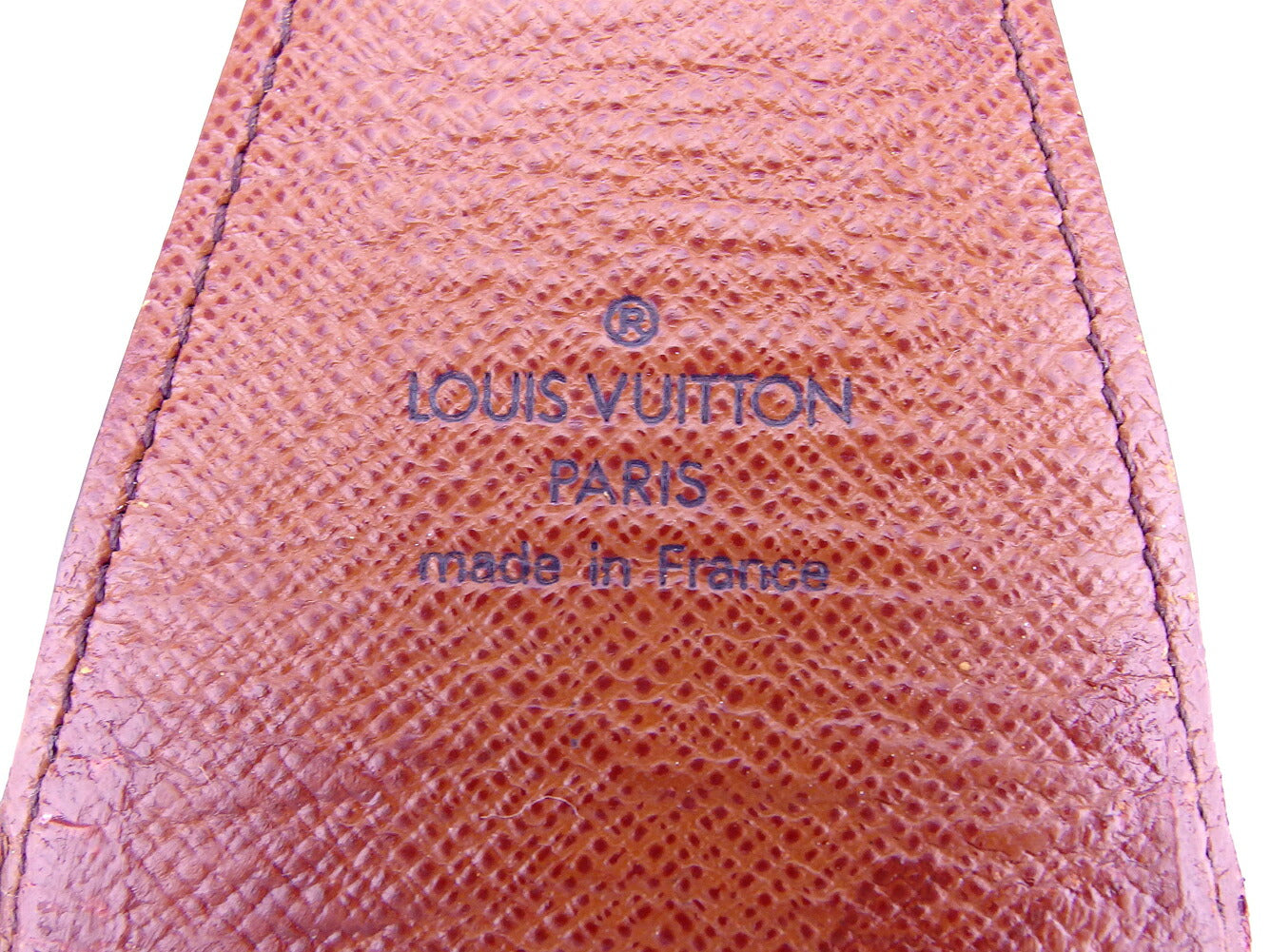 LOUIS VUITTON Cigarette case M63024 Brown beige Etui cigarette