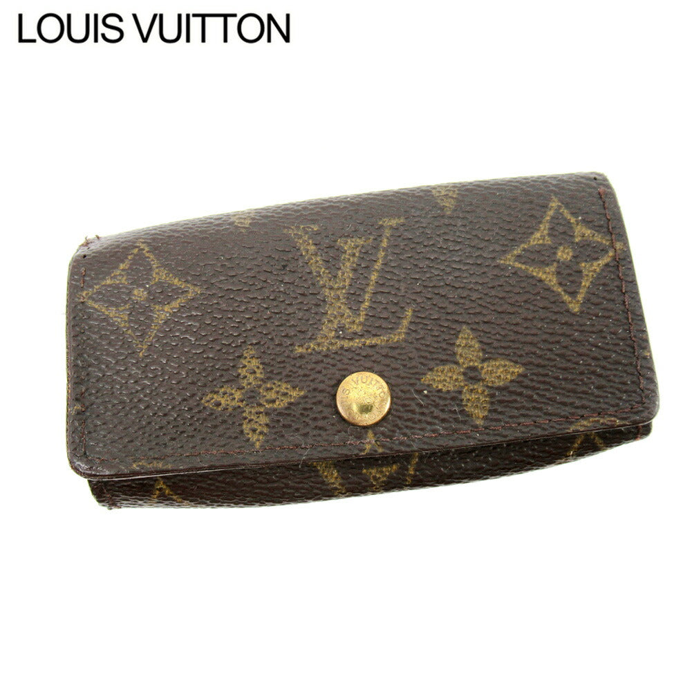 LOUIS VUITTON Key case Key holder M62631 Brown Multicles4