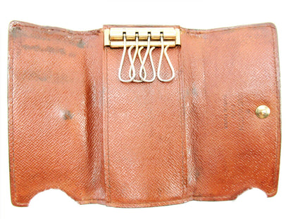 LOUIS VUITTON Key case Key holder M62631 Brown Multicles4