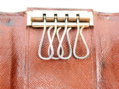 LOUIS VUITTON Key case Key holder M62631 Brown Multicles4