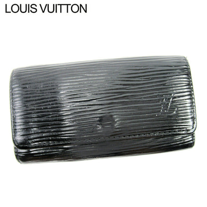LOUIS VUITTON Key case Key holder M63822 black /Multicles4