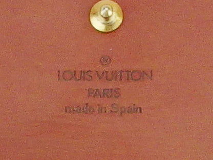 LOUIS VUITTON Long Wallet Purse M63385 Kenyan brown Porte Tresor International