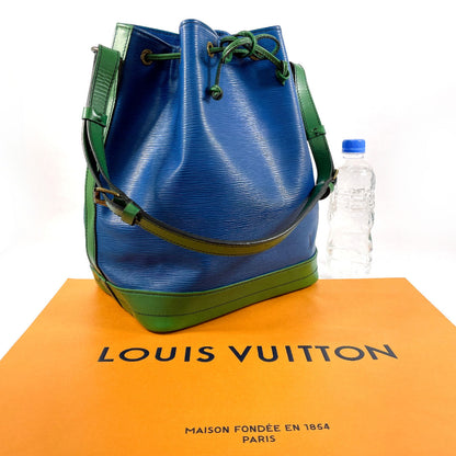 LOUIS VUITTON Shoulder Bag M44044 Epi Leather blue Noe