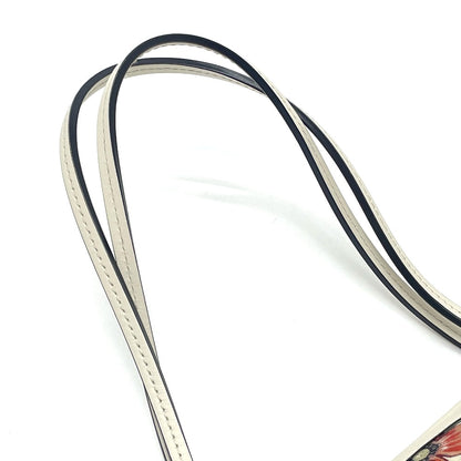 GUCCI Shoulder Bag 353437 Leather / PVC Ivoryx multicolor Flora floral pattern Kris knight