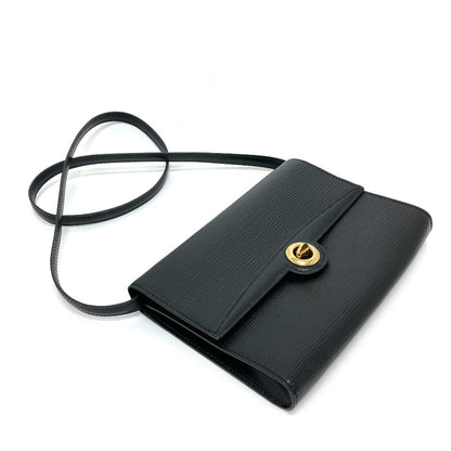 LOUIS VUITTON Shoulder Bag M52572 Epi Leather black Epi Pochette ceinture Arche