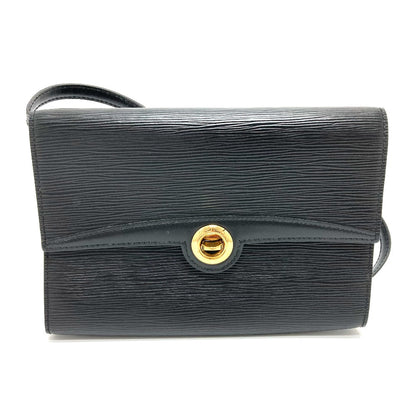 LOUIS VUITTON Shoulder Bag M52572 Epi Leather black Epi Pochette ceinture Arche