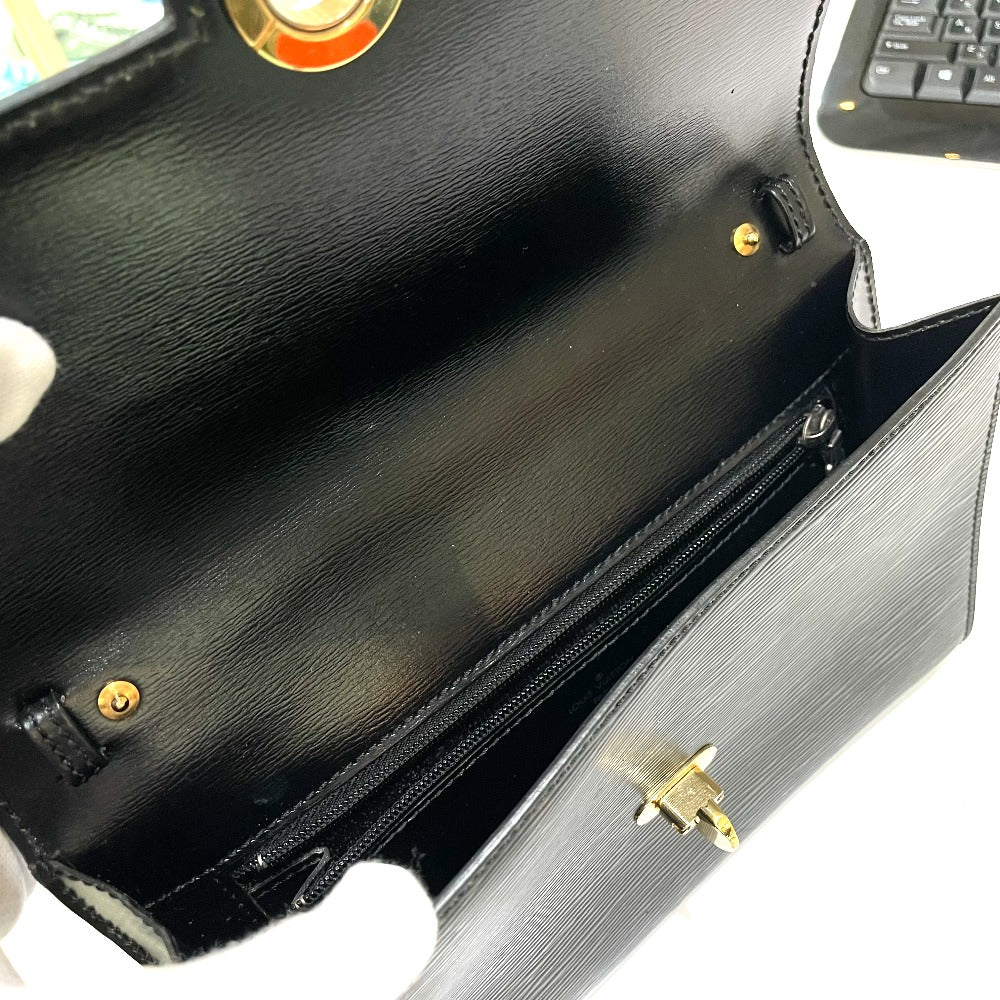 LOUIS VUITTON Shoulder Bag M52572 Epi Leather black Epi Pochette ceinture Arche