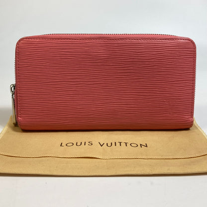 LOUIS VUITTON Long Wallet Purse M60663 Epi Leather pink Epi Zippy wallet