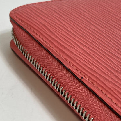 LOUIS VUITTON Long Wallet Purse M60663 Epi Leather pink Epi Zippy wallet
