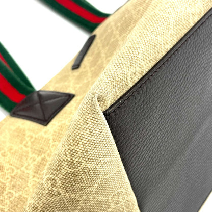 GUCCI Tote Bag 374433 GG canvas beige GG Sherry line