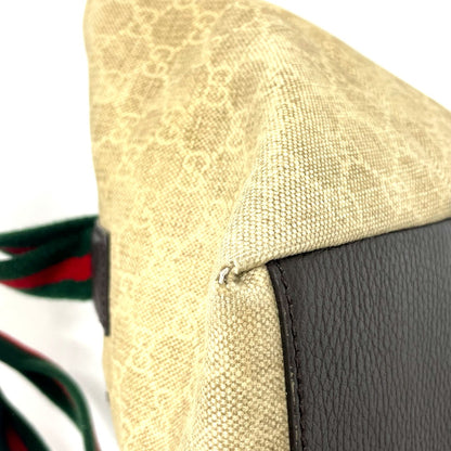 GUCCI Tote Bag 374433 GG canvas beige GG Sherry line