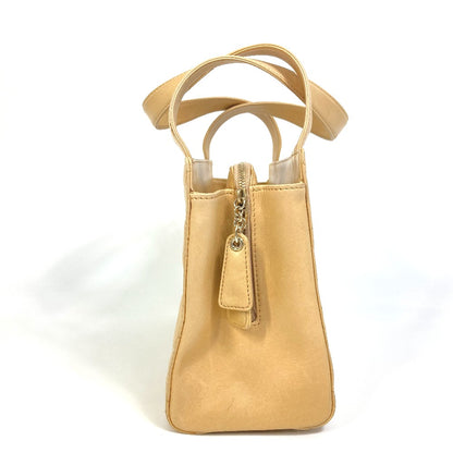CHANEL Handbag Calfskin beige Matrasse Tote Bag