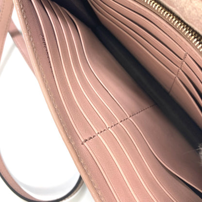 GUCCI Shoulder Bag 354086 enamel beige GG/Crossbody Gucci Nice/2WAY Women Used Authentic