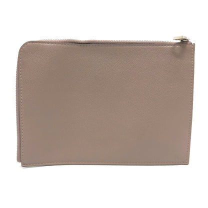 LOUIS VUITTON Clutch bag R99760 Taurillon Clemence Brown L-shaped fastener Pochette Jules PM