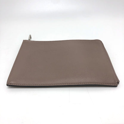 LOUIS VUITTON Clutch bag R99760 Taurillon Clemence Brown L-shaped fastener Pochette Jules PM
