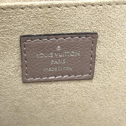 LOUIS VUITTON Clutch bag R99760 Taurillon Clemence Brown L-shaped fastener Pochette Jules PM