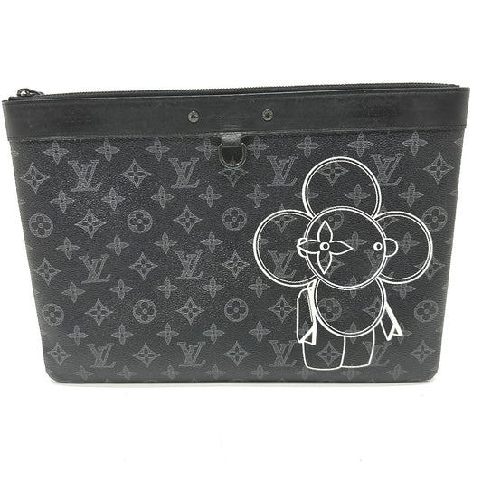 LOUIS VUITTON Clutch bag M52904 Monogram Eclipse Canvas black Monogram Eclipse Pochette Apollo Vivienne