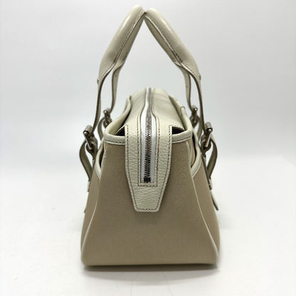 BURBERRY Handbag Nylon beige check Mini Boston Duffel bag