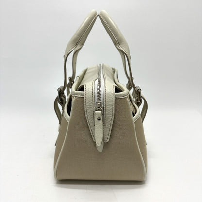 BURBERRY Handbag Nylon beige check Mini Boston Duffel bag