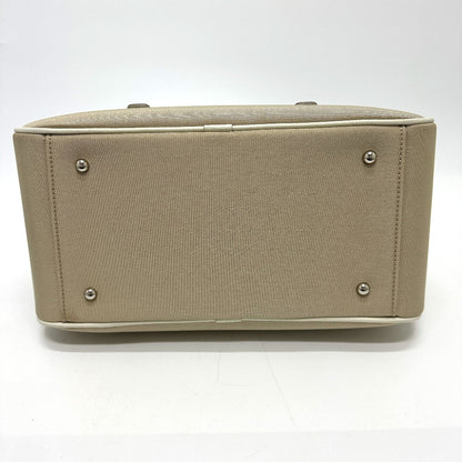 BURBERRY Handbag Nylon beige check Mini Boston Duffel bag