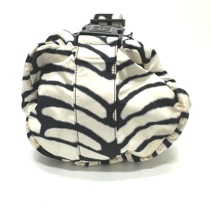 CHANEL Shoulder Bag Nylon white Sports CC COCO Mark
